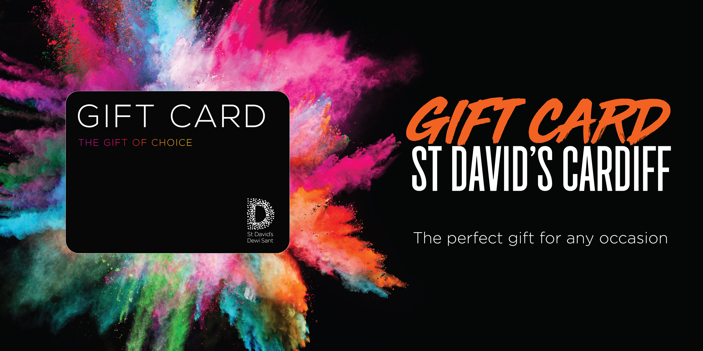 gift card St David's Cardiff