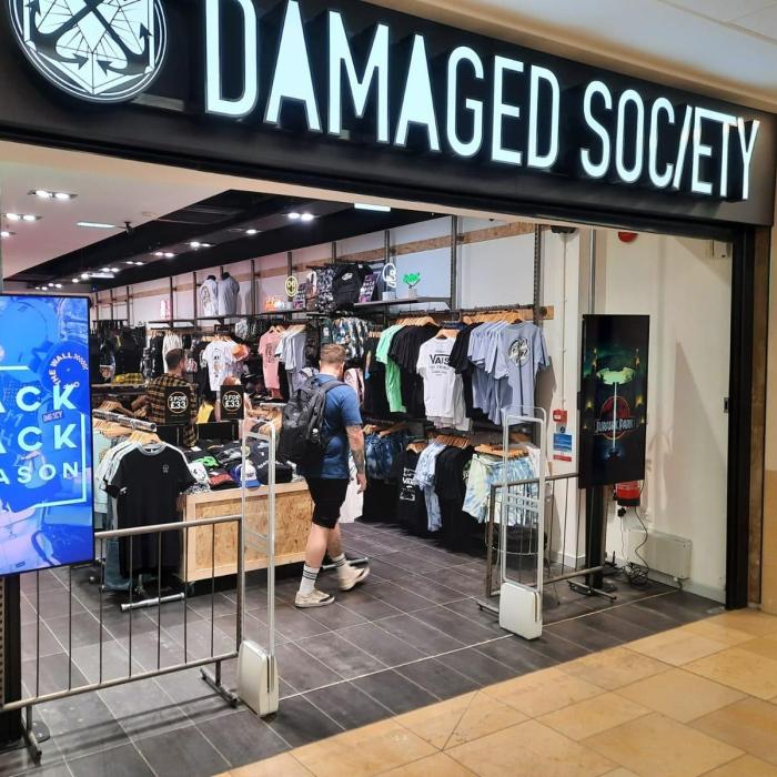Damaged Society Store exterior